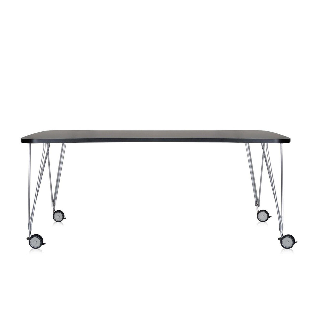 Kartell Max Tisch mit Rollen 190x90cm