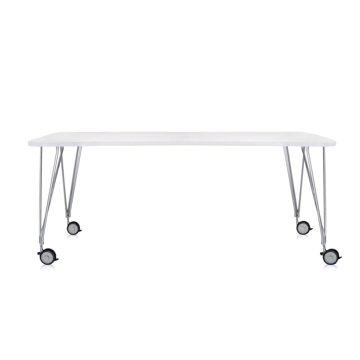 Kartell Max Tisch mit Rollen 190x90cm