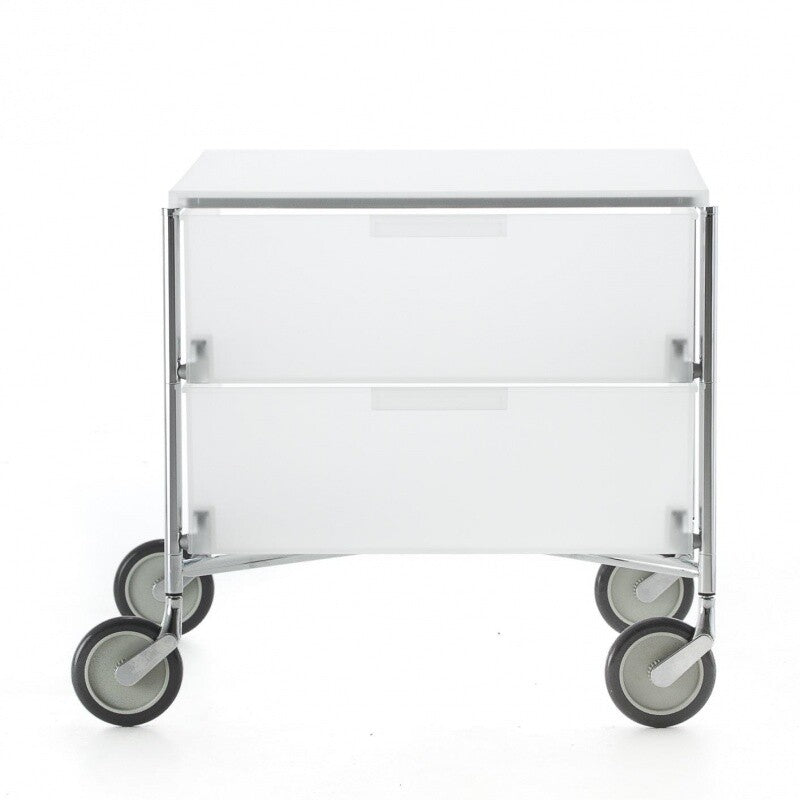 Kartell Mobil 2 Container mit Rollen