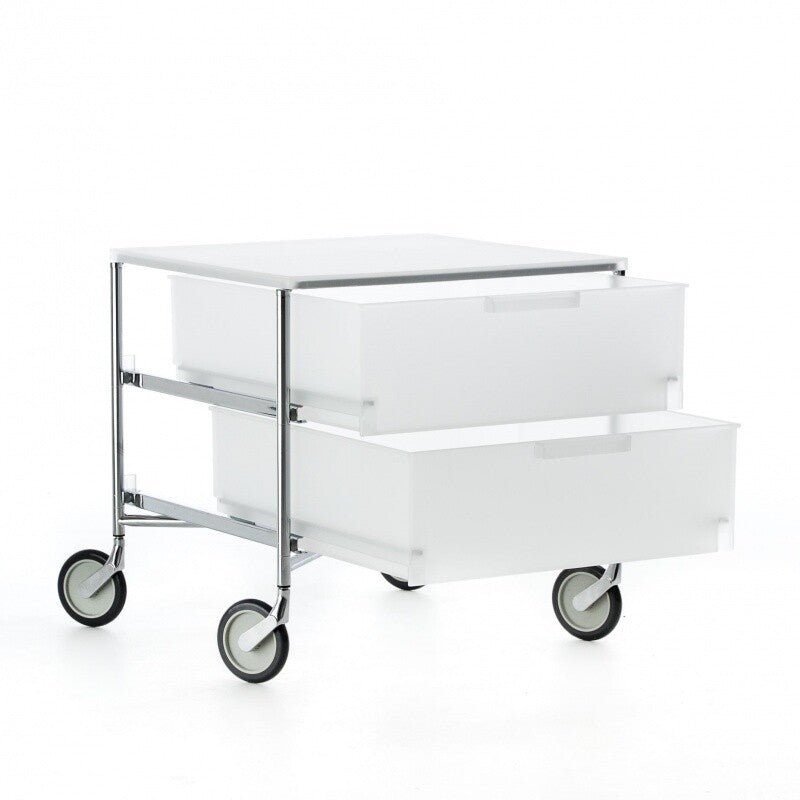 Kartell Mobil 2 Container mit Rollen
