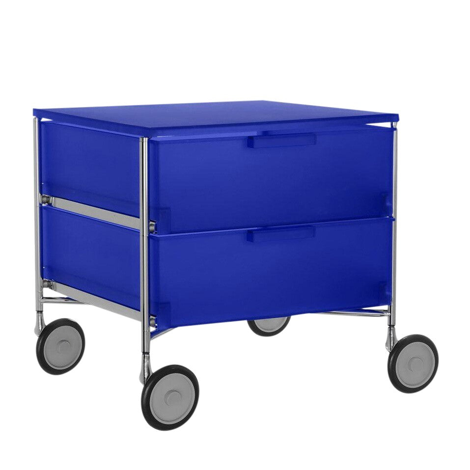 Kartell Mobil 2 Container mit Rollen