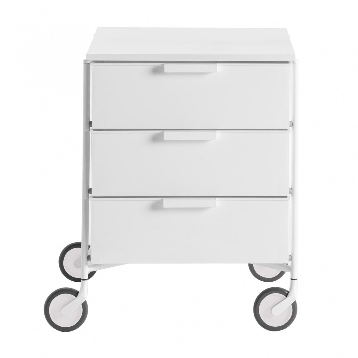 Kartell Mobil 3 Container mit Rollen matt