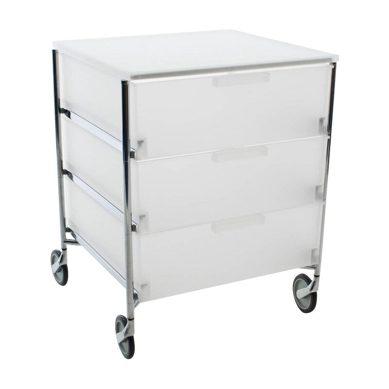 Kartell Mobil 3 Container mit Rollen
