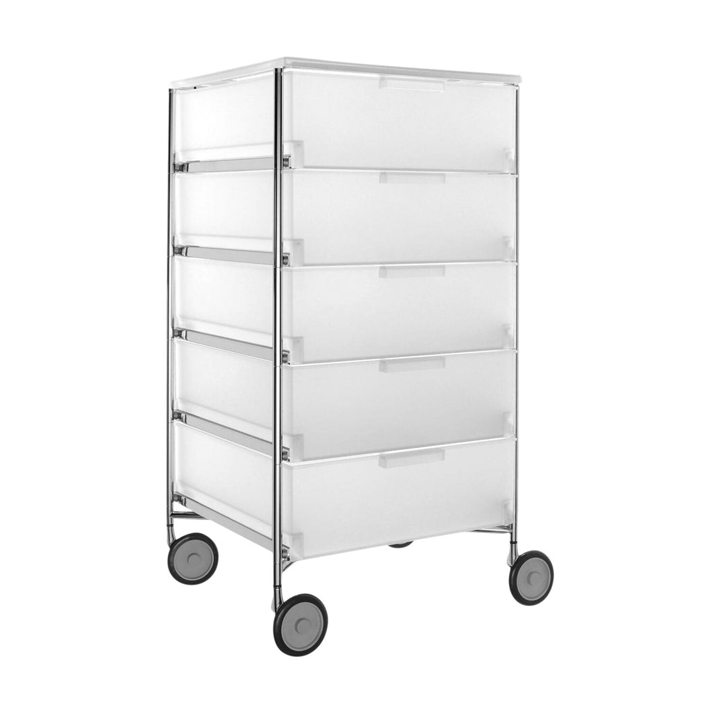 Kartell Mobil 5 Container mit Rollen
