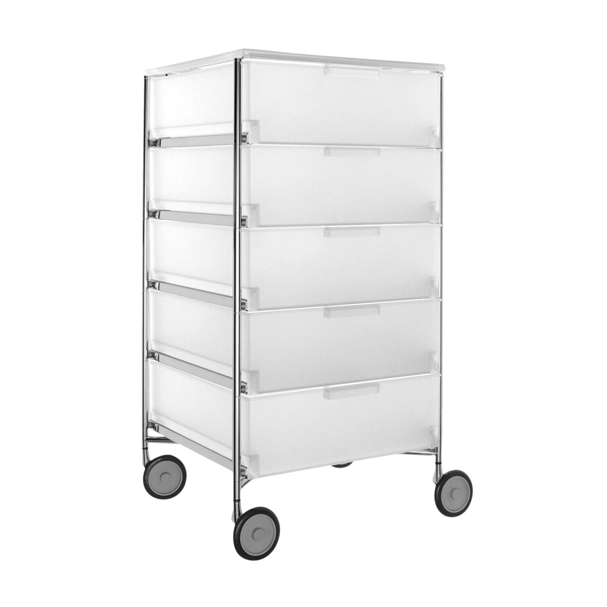 Kartell Mobil 5 Container mit Rollen