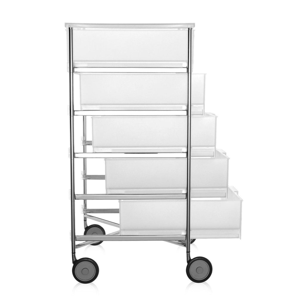 Kartell Mobil 5 Container mit Rollen