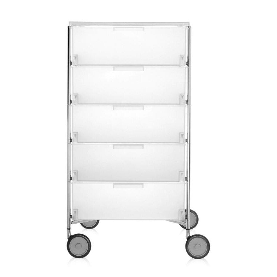 Kartell Mobil 5 Container mit Rollen