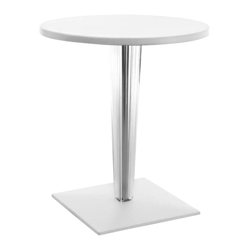 Kartell Top Top For Dr. Yes Gartentisch Ø70cm Gestell quadratisch