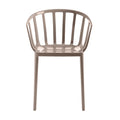 Kartell Venice Gartenarmlehnstuhl glänzend