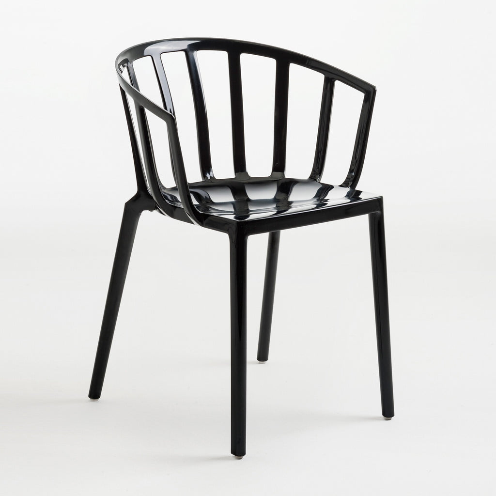Kartell Venice Gartenarmlehnstuhl glänzend