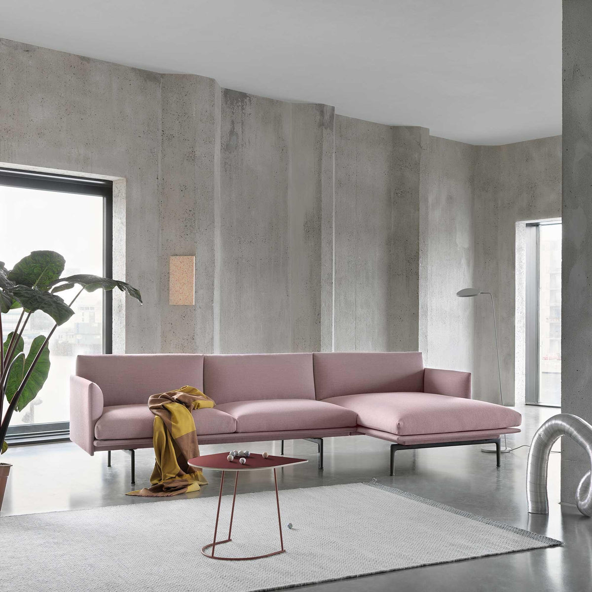 Muuto Airy Half Couchtisch