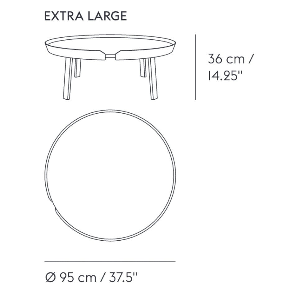 Muuto Around Beistelltisch XL