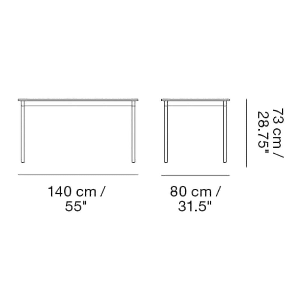 Muuto Base Tisch 140x80cm