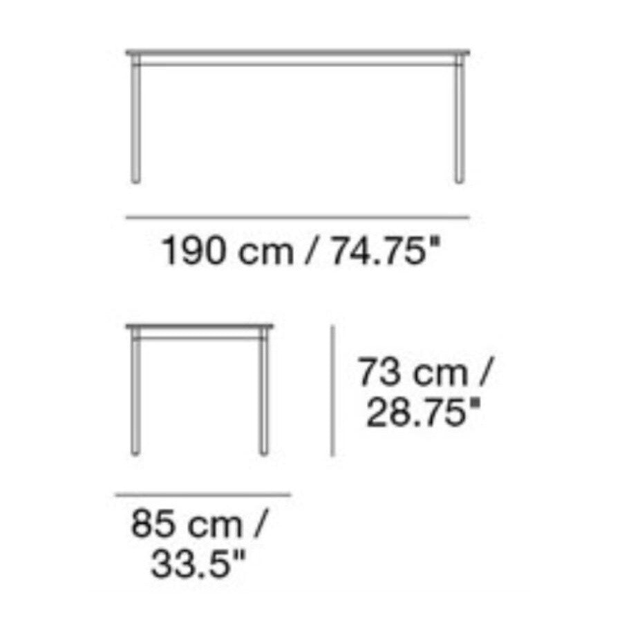 Muuto Base Tisch 190x85cm