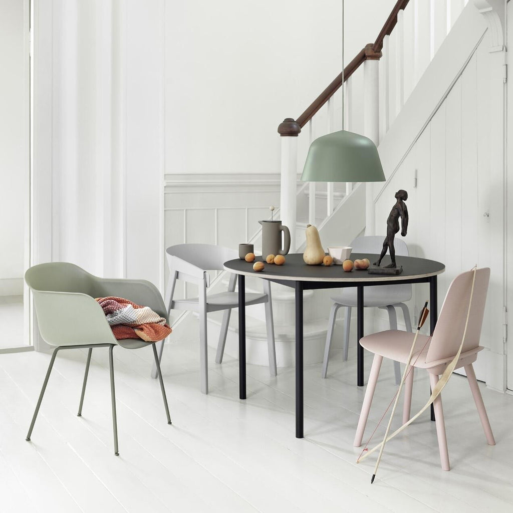 Muuto Fiber Armchair Rohrgestell Recycelt