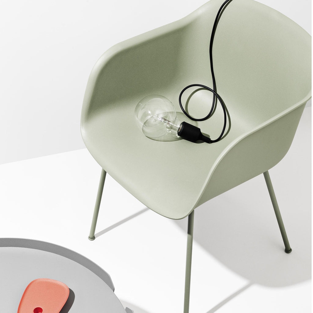 Muuto Fiber Armchair Rohrgestell Recycelt