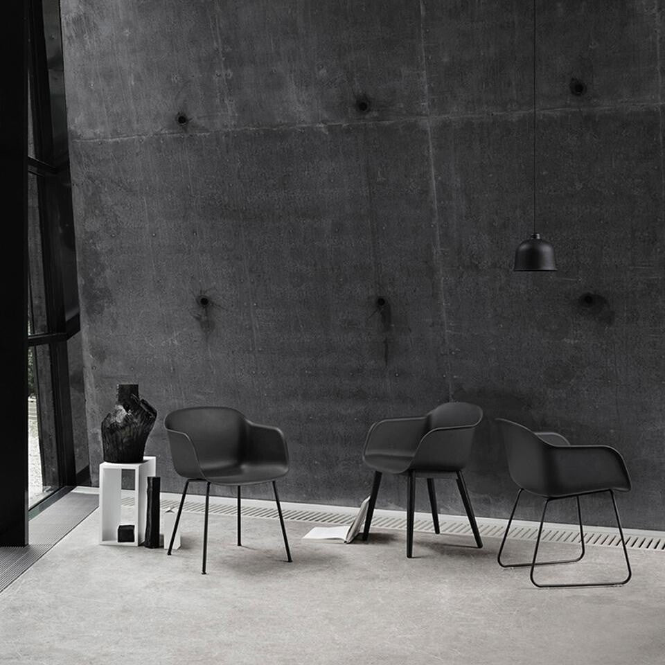 Muuto Fiber Armchair Rohrgestell Recycelt