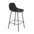 Muuto Fiber Barhocker mit Rückenlehne 65cm