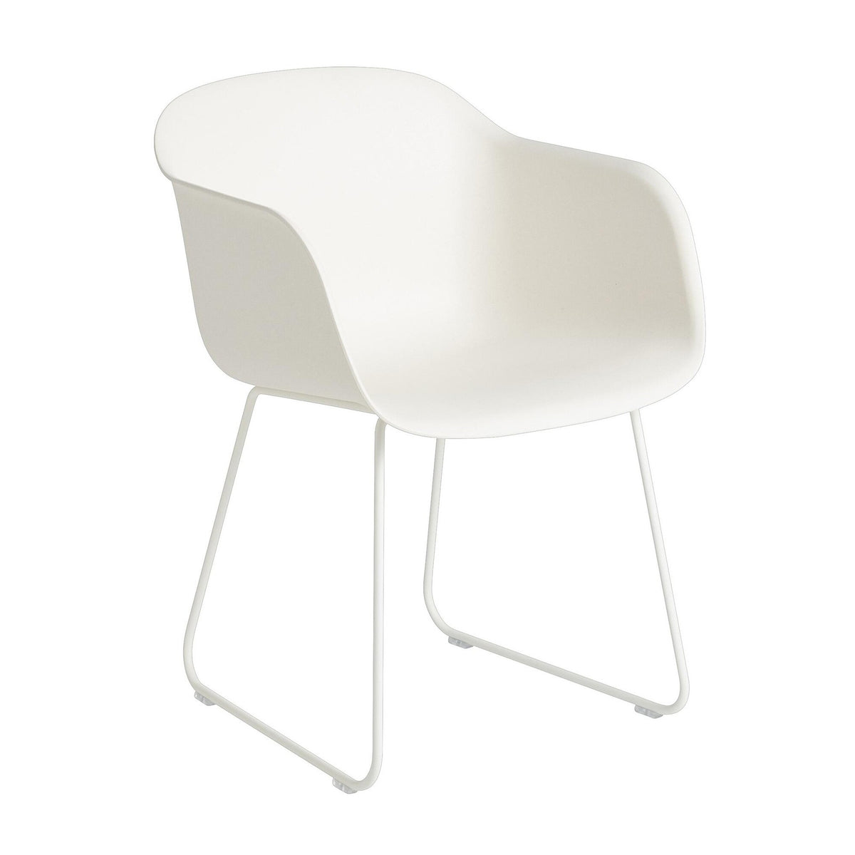 Muuto Fiber Chair Armlehnstuhl mit Kufengestell