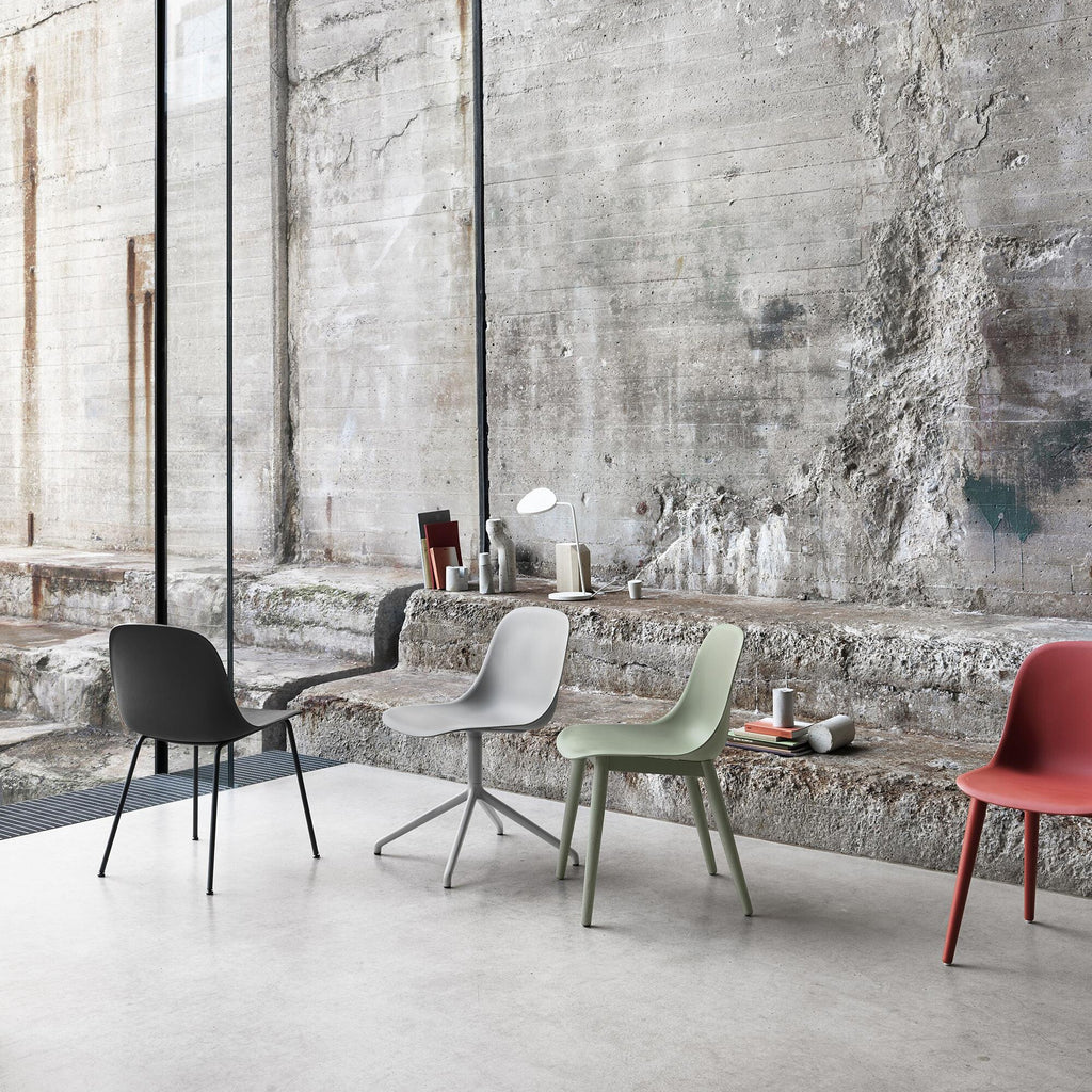 Muuto Fiber Chair Gestell Eiche Recycelt