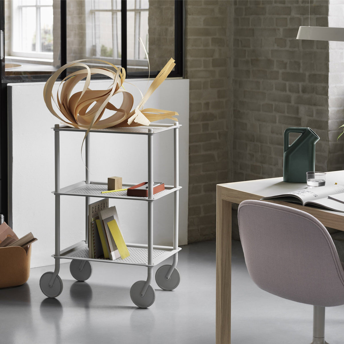 Muuto Flow Servierwagen 57,4x88,3x41,8cm