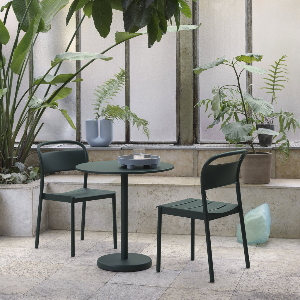 Muuto Linear Steel Gartentisch Ø 70cm