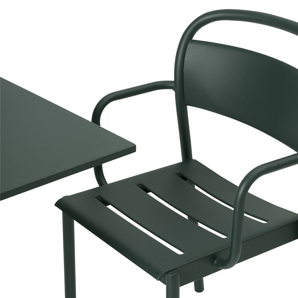 Muuto Linear Steel Gartenarmlehnstuhl
