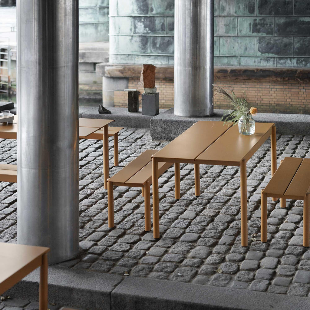 Muuto Linear Steel Gartenbank 110cm