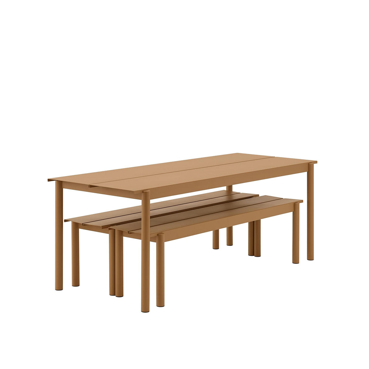 Muuto Linear Steel Gartenbank 170cm