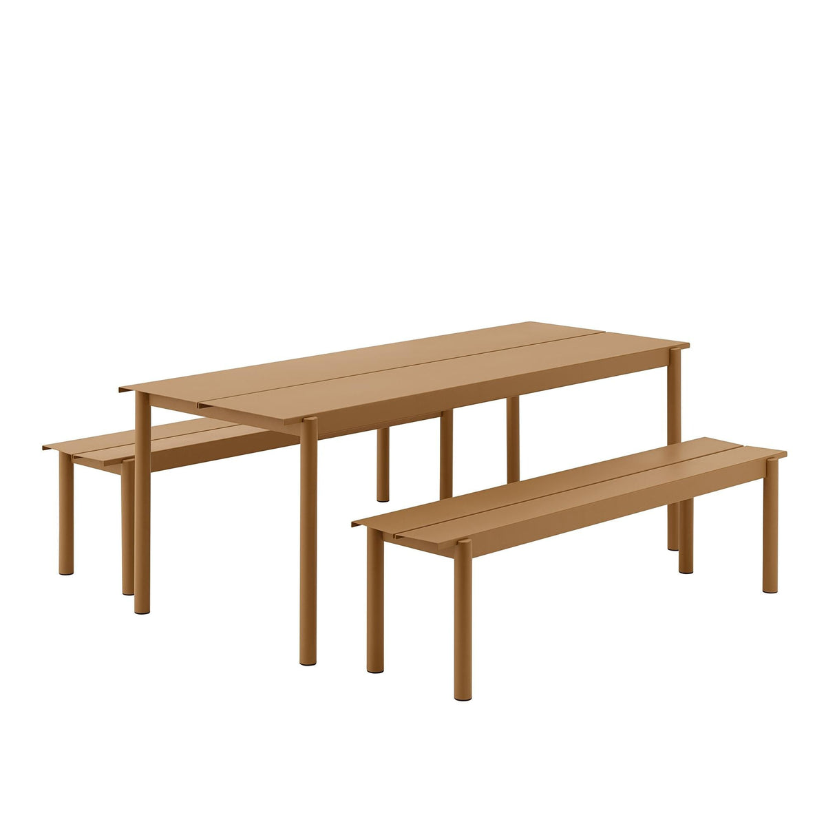 Muuto Linear Steel Gartenbank 170cm