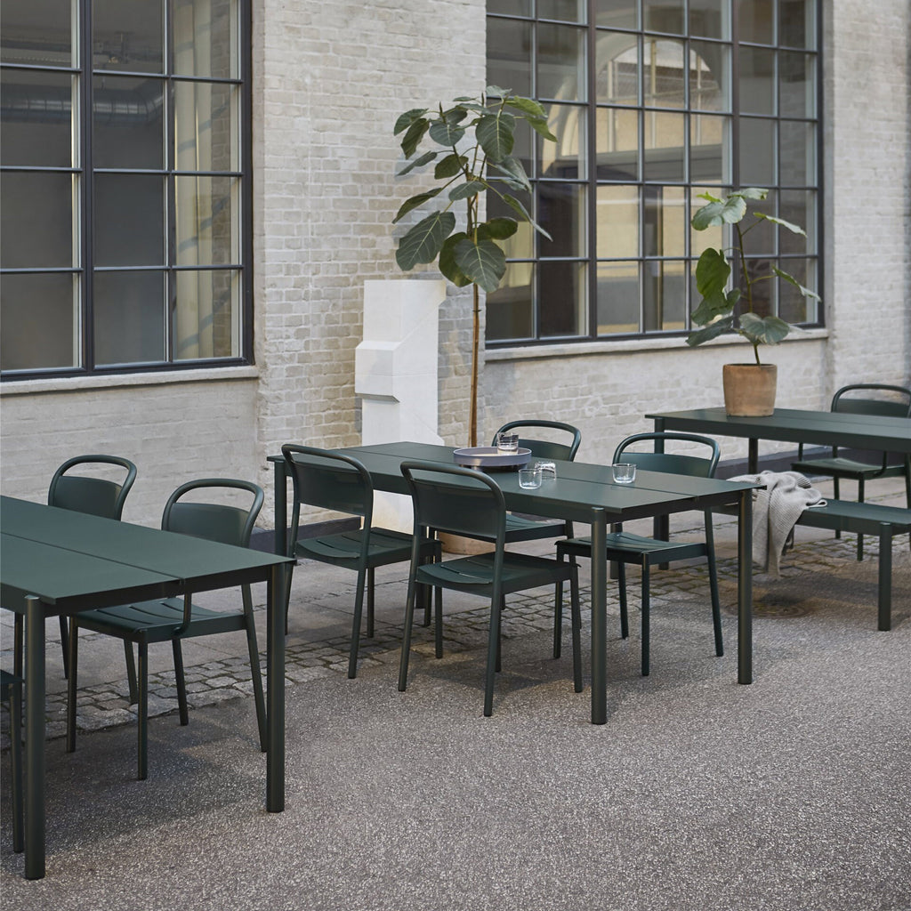 Muuto Linear Steel Gartenstuhl