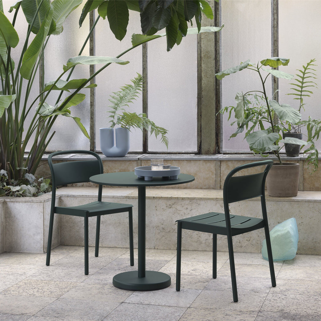 Muuto Linear Steel Gartenstuhl