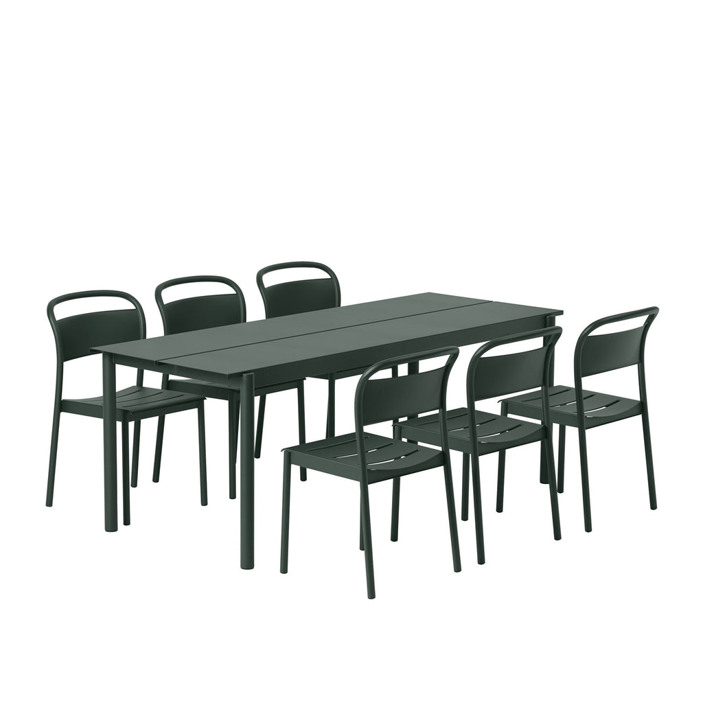 Muuto Linear Steel Gartenstuhl