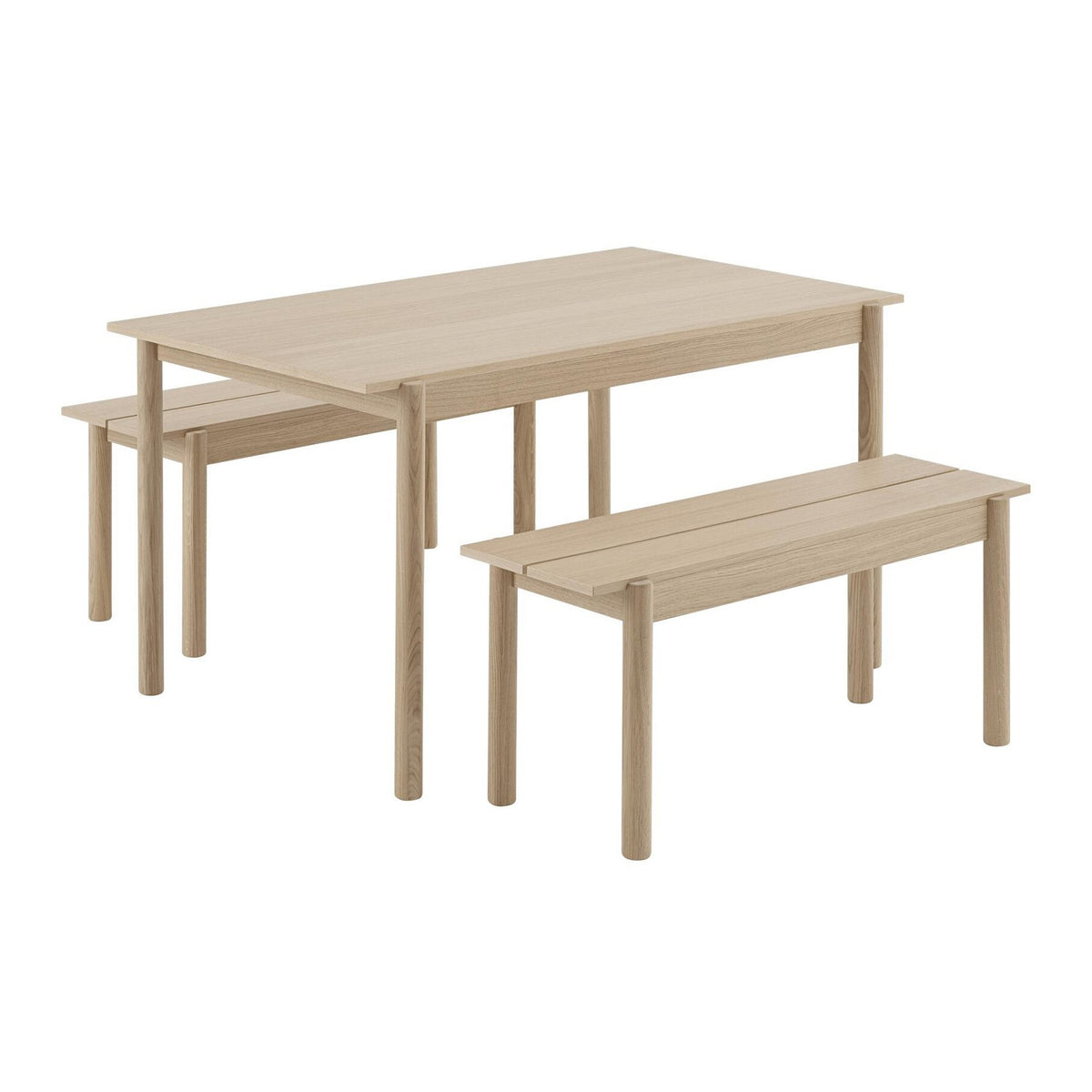 Muuto Linear Wood Bank 110x34cm