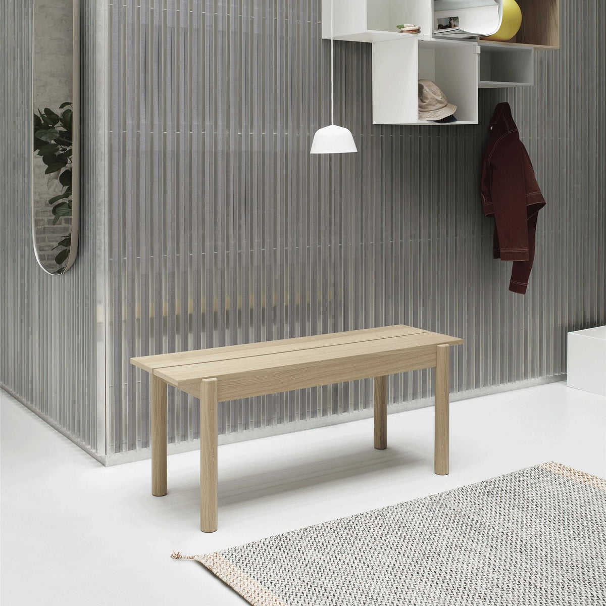 Muuto Linear Wood Bank 110x34cm