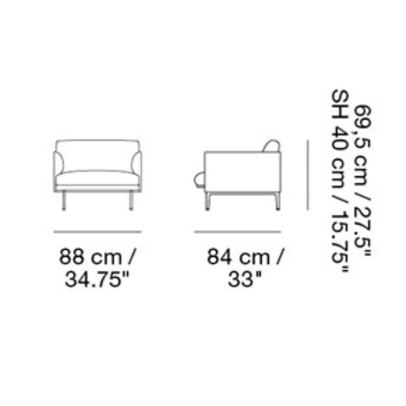 Muuto Outline Sessel
