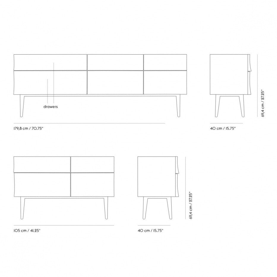 Muuto Reflect Sideboard /Kommode