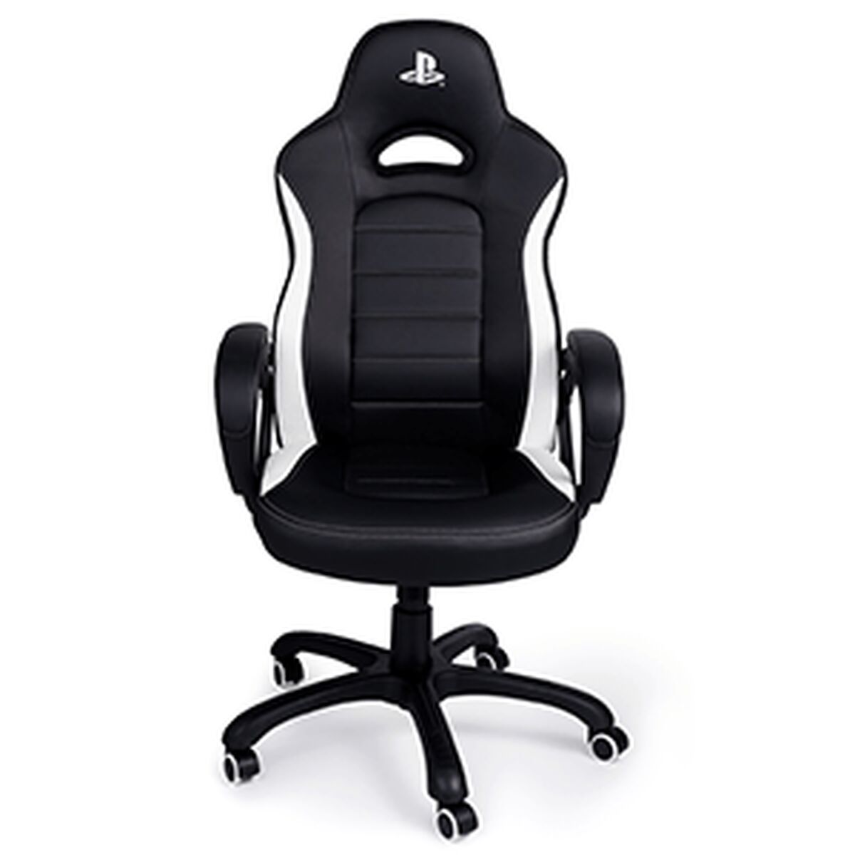 Silla gaming con reposabrazos y altura regulable