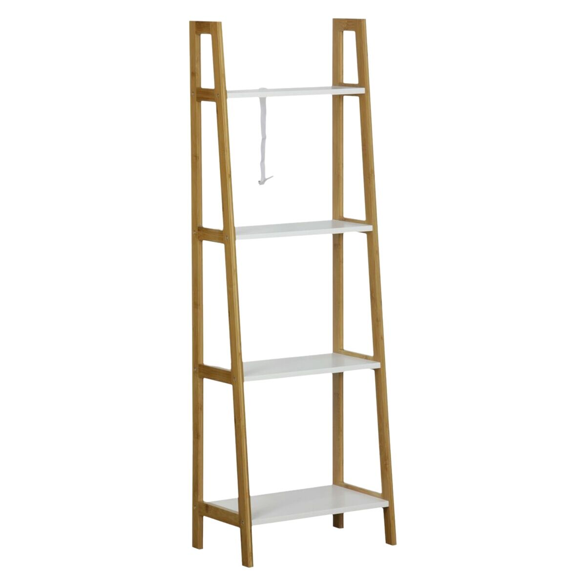 Estantería de baño minimalista marrón, 40 x 120 x 24,5 cm — imagen 2