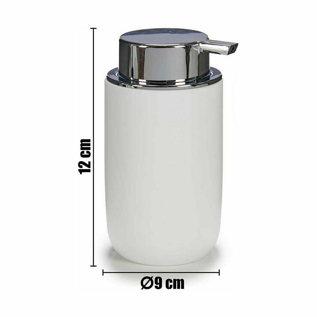 Set de baño blanco de 4 piezas, polipropileno (6 unidades) — imagen 3