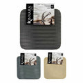 Set de 2 alfombrillas antideslizantes de plástico, 32 x 32 cm