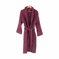 Albornoz de algodón rojo, talla L/XL (6 unidades)