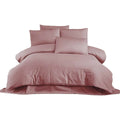 Juego de funda nórdica de algodón y poliéster beige, cama de 200