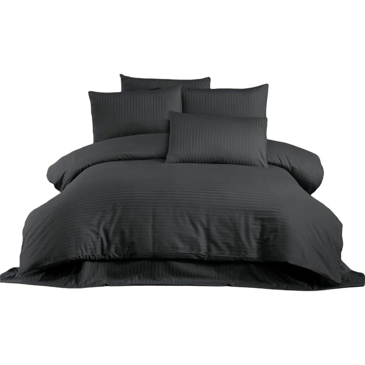 Juego de funda nórdica de 3 piezas gris, cama de 200 cm