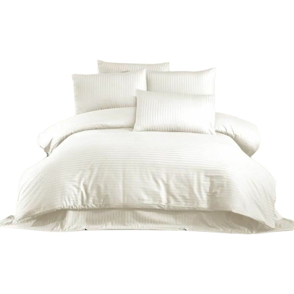 Juego de funda nórdica de 3 piezas crema, cama de 200 cm
