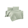 Juego de funda nórdica verde, cama de 200, 3 piezas