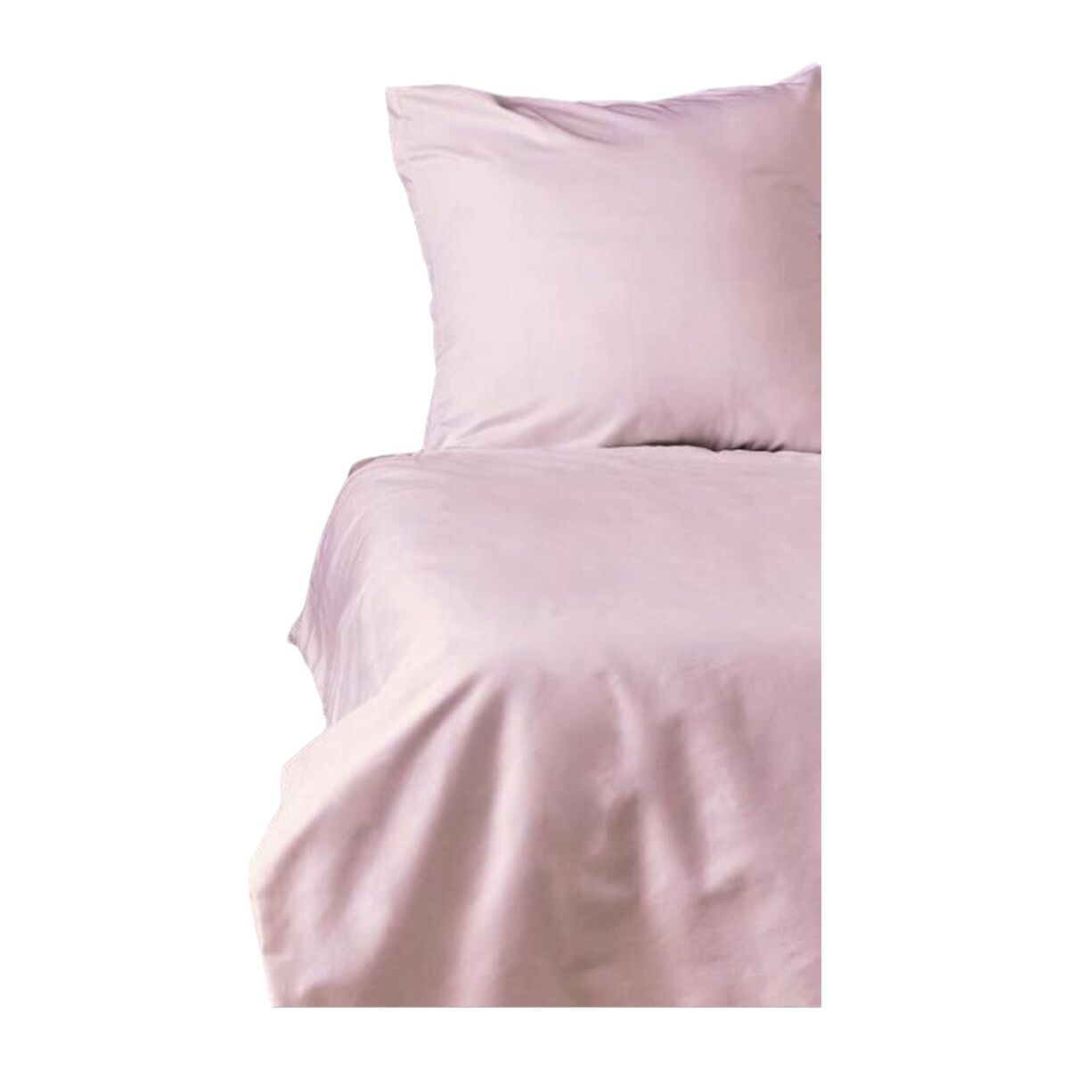 Juego de funda nórdica de algodón rosa, cama de 200