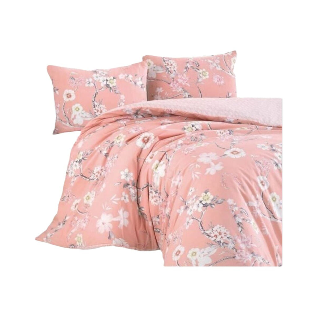 Juego de funda nórdica de algodón beige, cama de 200