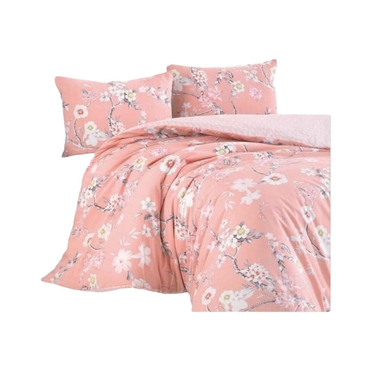Juego de funda nórdica de algodón beige, cama de 200