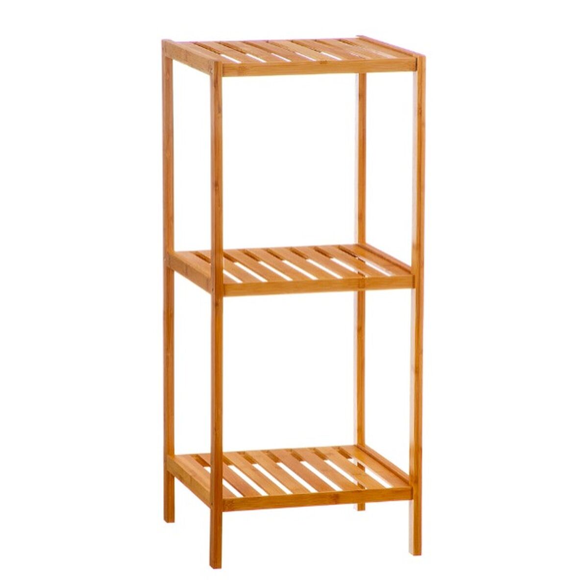 Estantería de baño Caison de bambú, 3 estantes, 34 x 33 x 79 cm — imagen 2